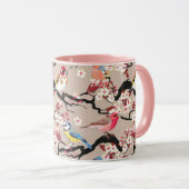 Mug Belle Bouge Motif aux oiseaux (Devant droit)