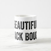 Mug Belle Bougie noire - Citation habilitante (Centre)