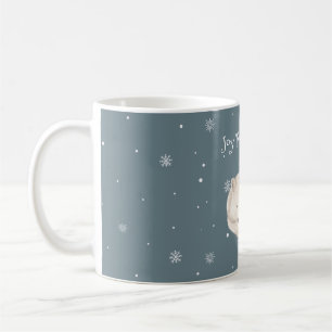 Mug Belle canne à café blanc couché blanc renard de No