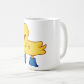 Mug Belle caricature de canard animal (Devant droit)