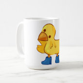 Mug Belle caricature de canard animal (Devant gauche)