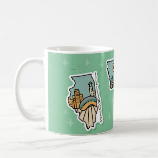 MUG BELLE CARTE POSTALE PAYSAGE DES ÉTATS-UNIS