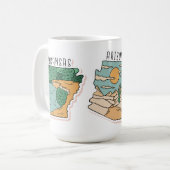 MUG BELLE CARTE POSTALE PAYSAGE DES ÉTATS-UNIS (Devant gauche)