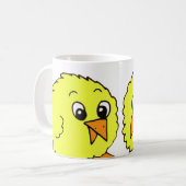 Mug Belle Cartoon Jaune Chicks (Devant gauche)