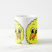 Mug Belle Cartoon Jaune Chicks (Centre)