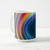 Mug Belle cascade arc-en-ciel (Devant gauche)