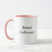 Mug Belle ceinture de galloway Steer (Gauche)