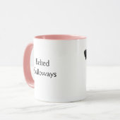 Mug Belle ceinture de galloway Steer (Devant gauche)