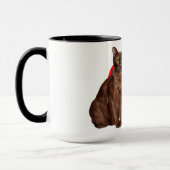 Mug Belle Chat Birman Doré Moggy Heart Love   (Gauche)