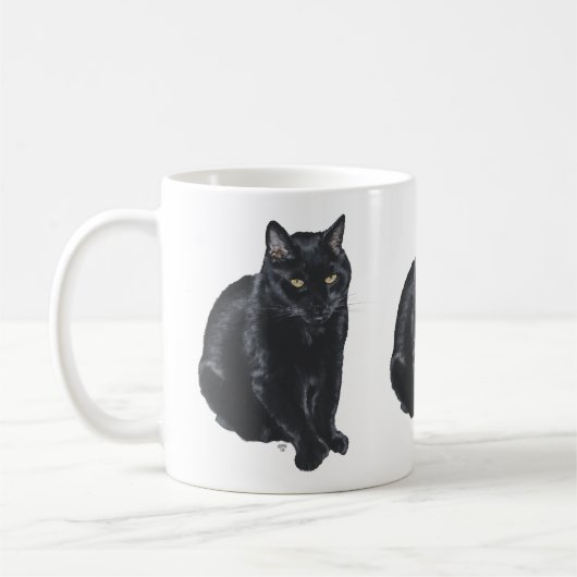 Mug Belle Chat Noir (Gauche)