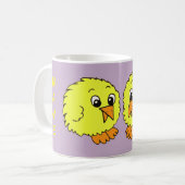 Mug Belle chiche caricaturale avec nom (Devant gauche)