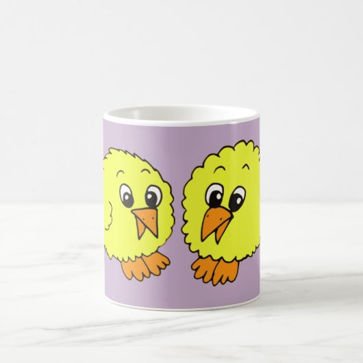 Mug Belle chiche caricaturale avec nom (Centre)