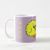 Mug Belle chiche caricaturale avec nom (Gauche)