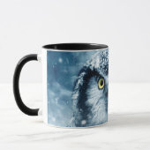 Mug Belle Chouette dans la neige (Gauche)