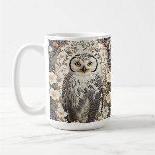 Mug Belle Chouette Harfang Inspirée de William Morris