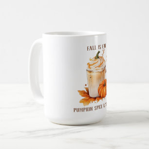 Mug Belle chute est pour les lattes d'épices citrouill
