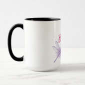 Mug Belle citation inspirante de libellule (Gauche)