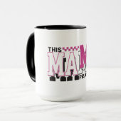 Mug Belle citation inspirante de libellule (Devant gauche)