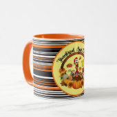 Mug Belle Collection d'automne populaire Thanksgiving (Devant gauche)