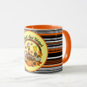 Mug Belle Collection d'automne populaire Thanksgiving (Devant droit)