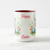 Mug Belle collection de lapin de Pâques mignon (Centre)