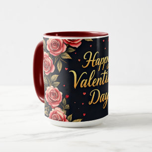 Mug Belle Collection Moderne de Fleurs Luxueuses d'Amo