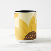 Mug Belle conception de tournesol (Centre)