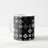 Mug Belle conception géométrique motif abstrait, art, (Devant gauche)