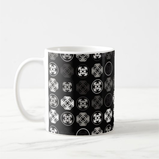 Mug Belle conception géométrique motif abstrait, art, (Gauche)