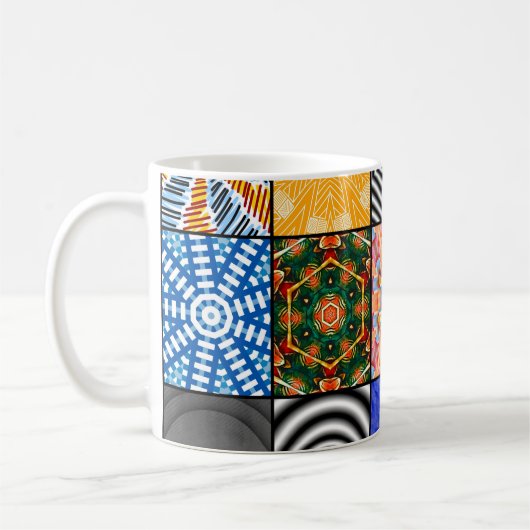Mug belle couleur de fond abstrait abstrait, ar (Gauche)