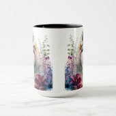 MUG BELLE COULEUR D'EAU CHIEN SIBERIAN HUSKY DOG (Centre)