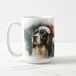 MUG BELLE COULEUR D'EAU CHRISTMAS ESPAGNOL CHIEN