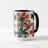 Mug Belle Couleur Fleurs Coffee Cup (Devant droit)