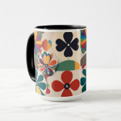 Mug Belle Couleur Fleurs Coffee Cup (Devant gauche)