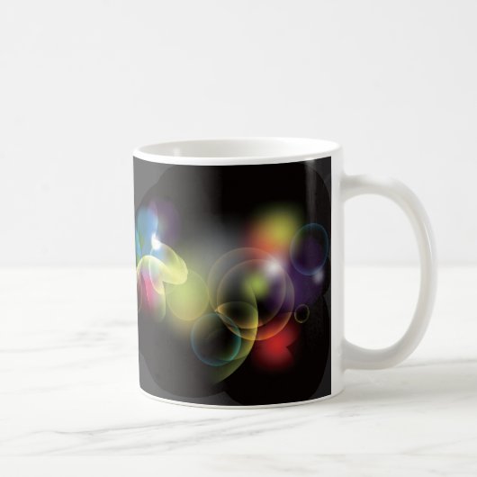 Mug Belle Coupe Abstraite de café (Droite)