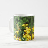 Mug Belle Coupe de café d'oiseaux jaunes (Devant gauche)