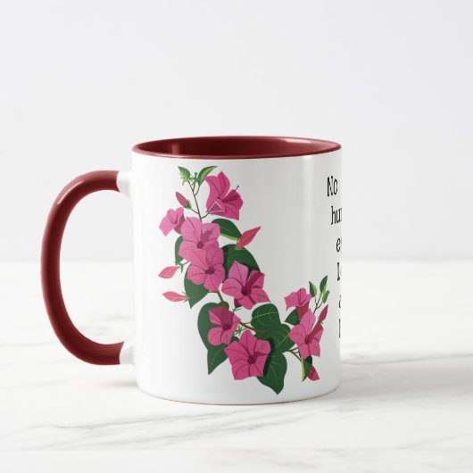 Mug Belle Customisée Floral Magic Spécialité (Gauche)