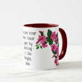 Mug Belle Customisée Floral Magic Spécialité (Devant droit)