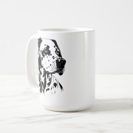 Mug Belle Dalmatie (Devant gauche)