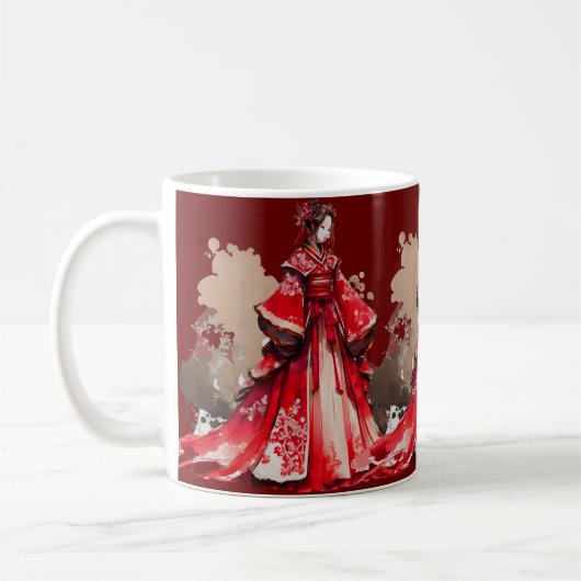 Mug Belle dame chinoise (Gauche)