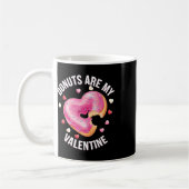 Mug Belle Donut Coeur Avec Frosting Rose Valentine's D (Gauche)