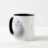 Mug Belle, Dreamy et Serene Snowy Owl (Devant gauche)