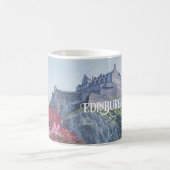 Mug Belle Ecosse Édimbourg Château des beaux-arts (Centre)