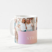 Mug Belle élégante aura pastel moderne 6 photo (Devant gauche)