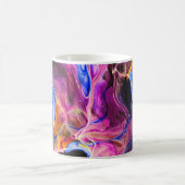 Mug Belle et colorée Marbre Abstrait Design (Centre)