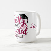 Mug Belle et instruite (Devant droit)