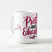 Mug Belle et instruite (Devant gauche)
