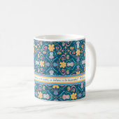 Mug Belle et utile citation de William Morris (Devant droit)
