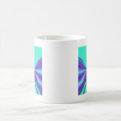 Mug Belle extraordinaire Motif Cyan Motif Motif (Centre)
