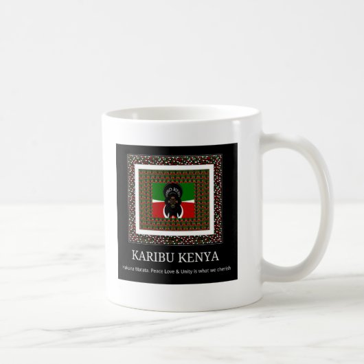Mug Belle Fantastique Feminine Kenya Hakuna Matata (Droite)